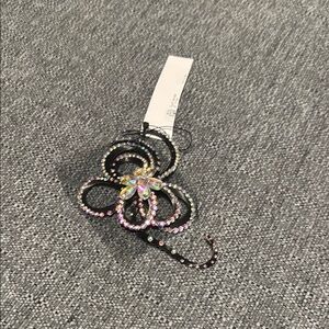 Elegant Multicolor Crystal hair piece